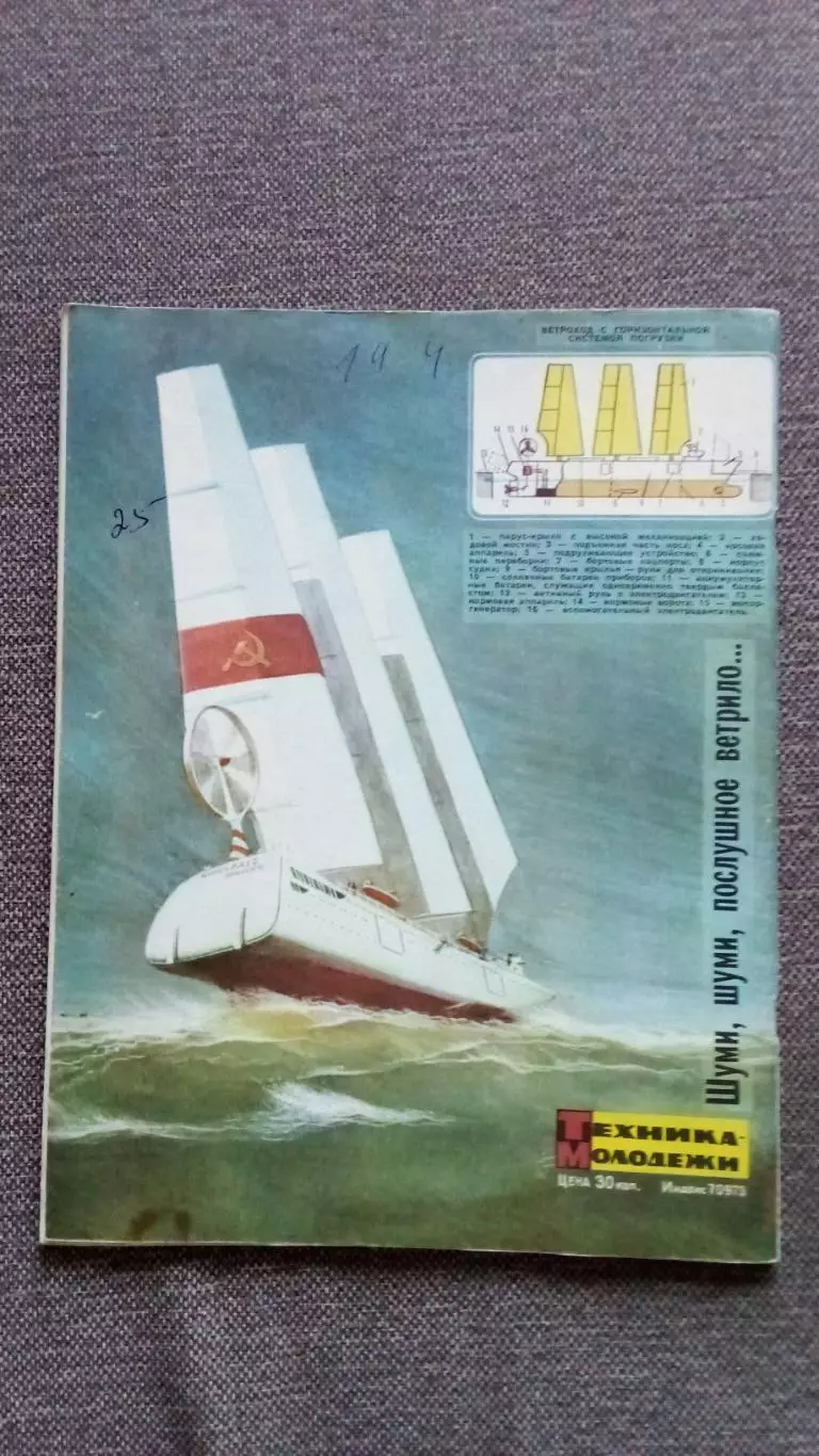 Журнал Техника молодежи № 6 ( июнь) 1980 г. Журнал СССР Танк Военная техника 1