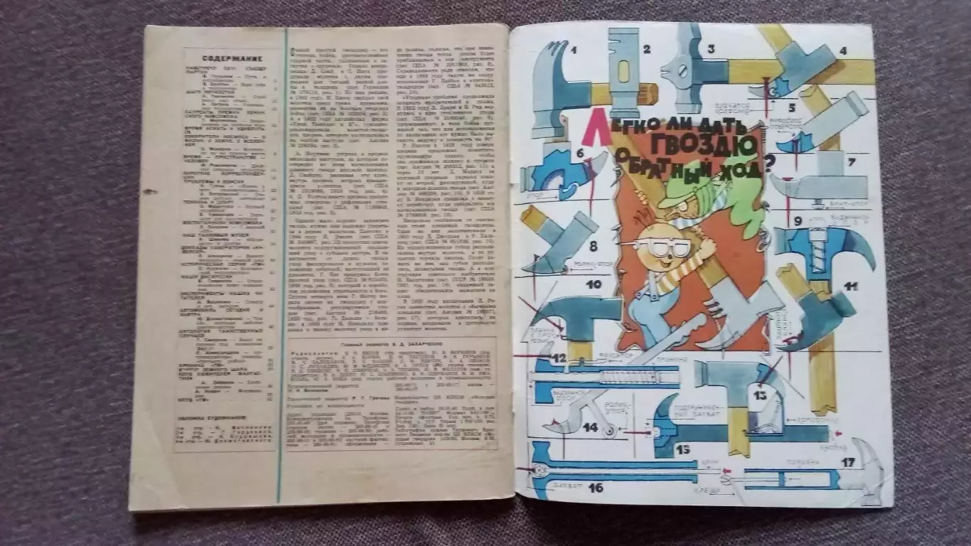 Журнал Техника молодежи № 11 (ноябрь) 1980 г.Танк Военная техника Паровоз 2