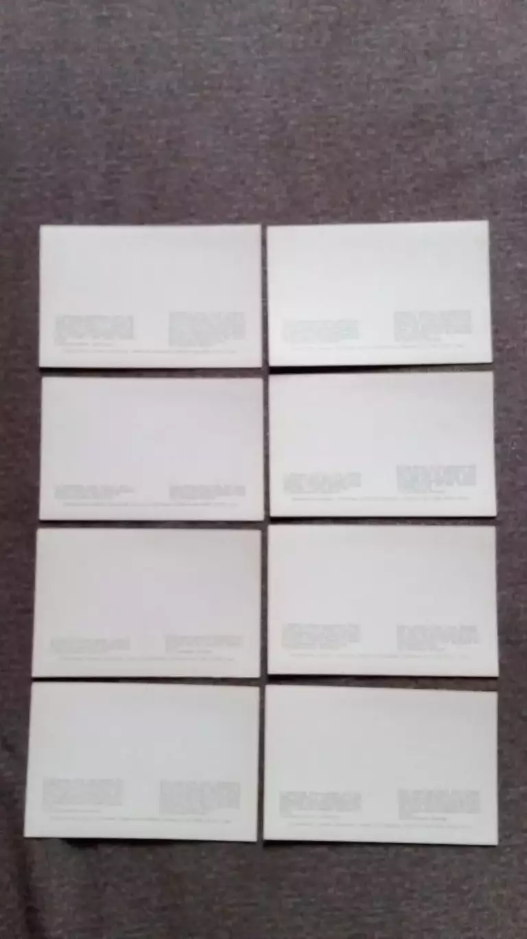 Редкие русские монеты (из коллекции Эрмитажа) 1971 г. полный набор-16 открыток 7