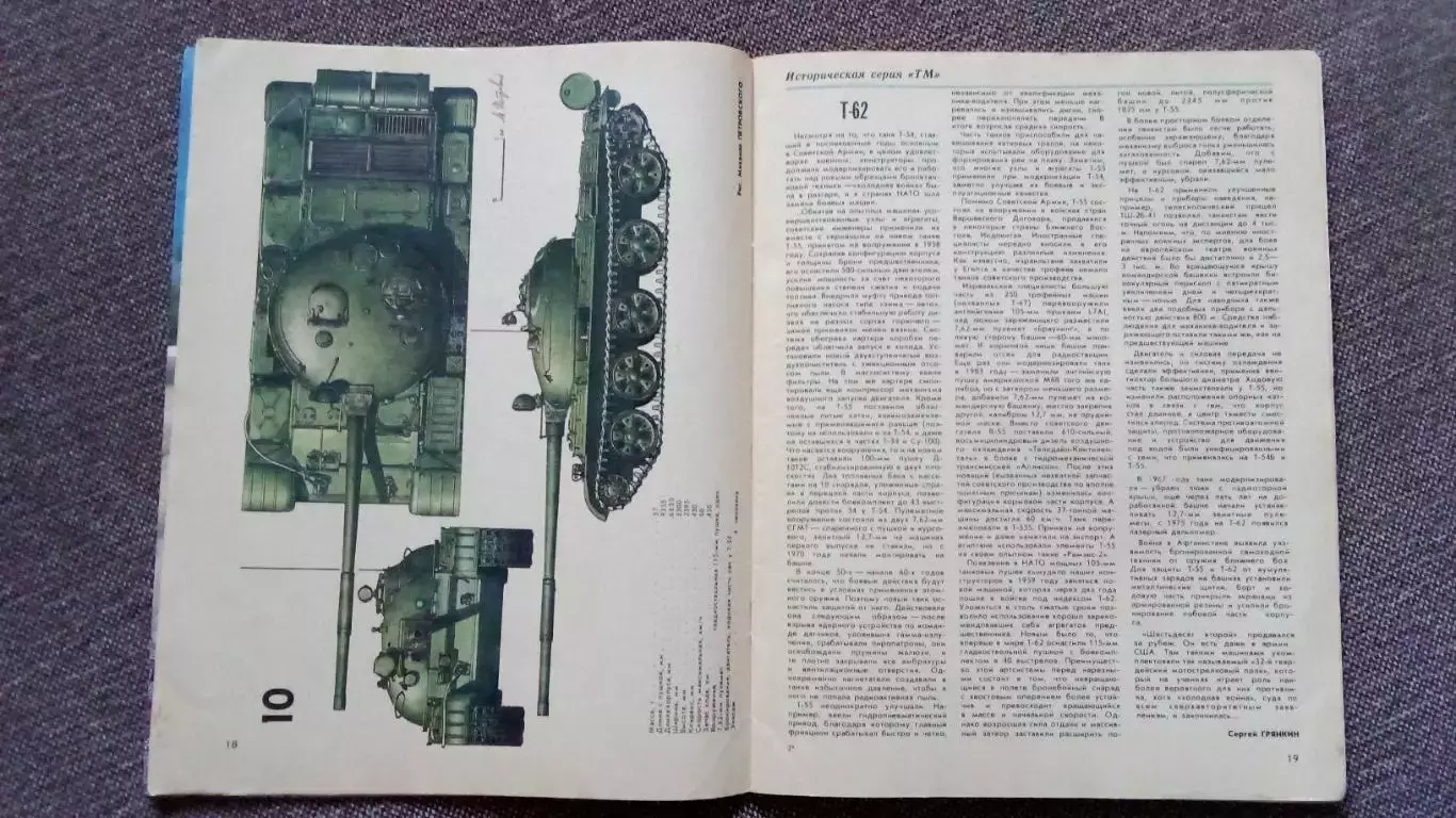 Журнал Техника молодежи № 1 (январь) 1991 г. Танк Оружие Военная техника 6
