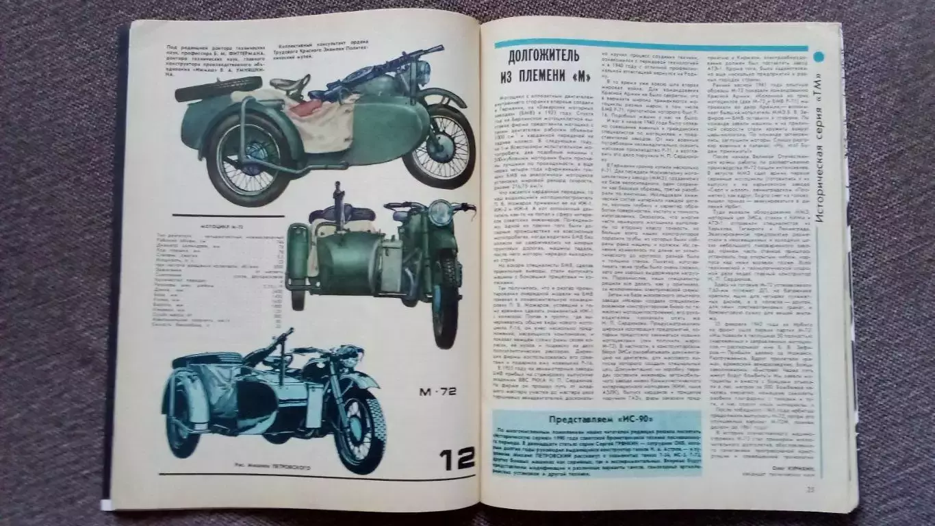 Журнал Техника молодежи № 12 (декабрь) 1989 г. Мотоцикл Оружие Транспорт 7