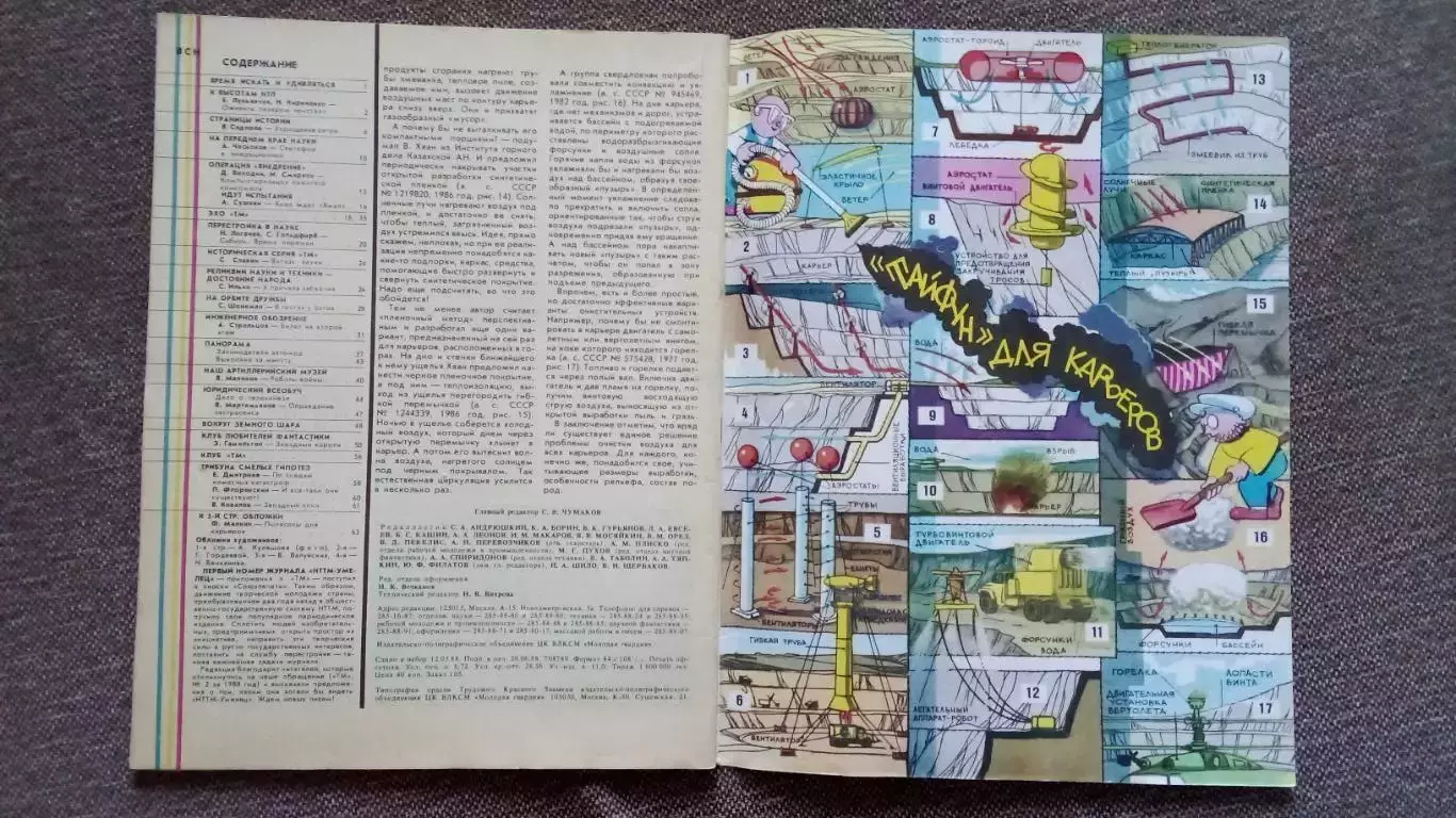 Журнал Техника молодежи № 7 (июль) 1988 г. Танк Военная техника Корабль 2