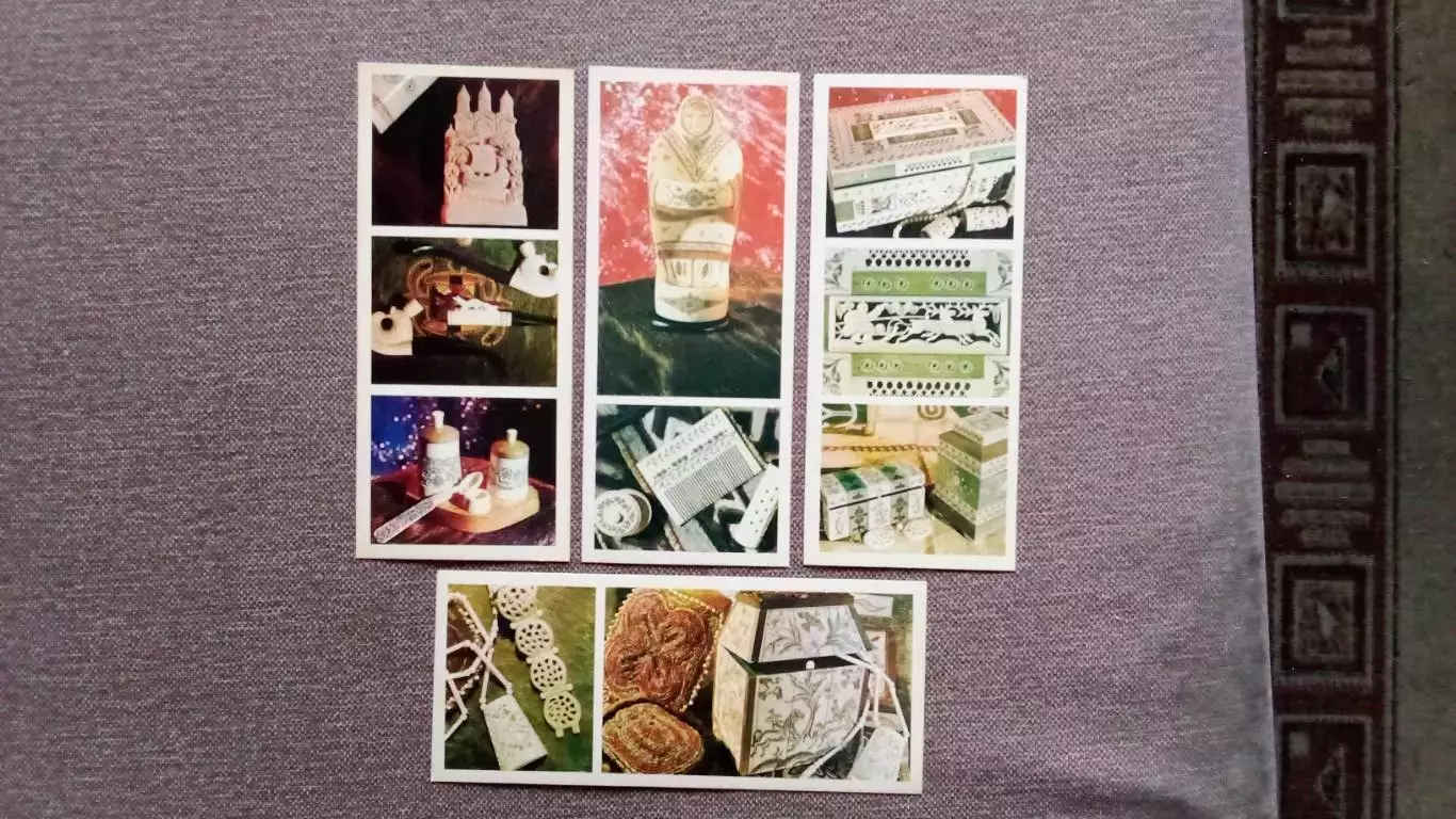 Искусство народных художественных промыслов : Резьба по кости 1980 г. полный 3