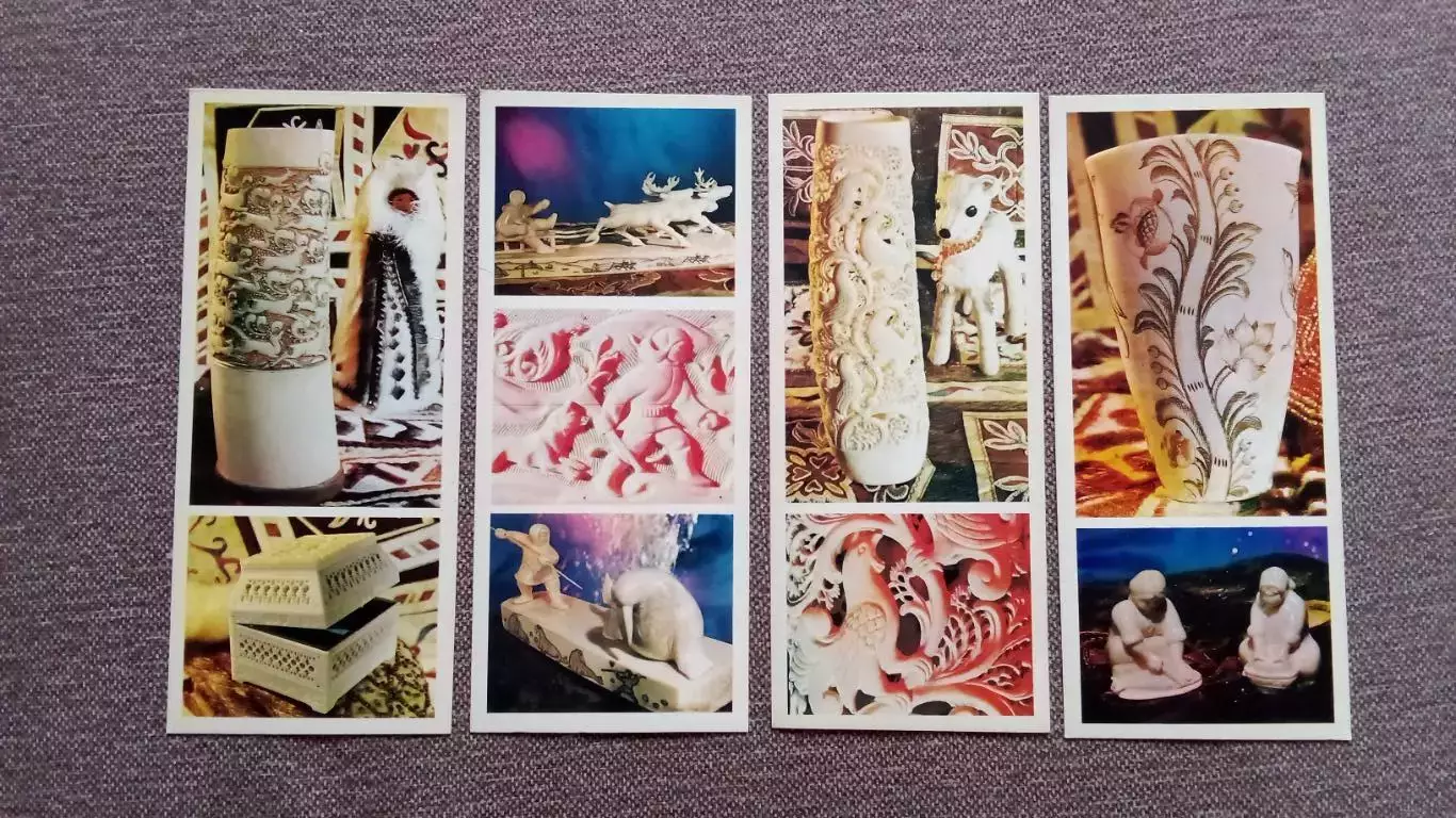 Искусство народных художественных промыслов : Резьба по кости 1980 г. полный 5