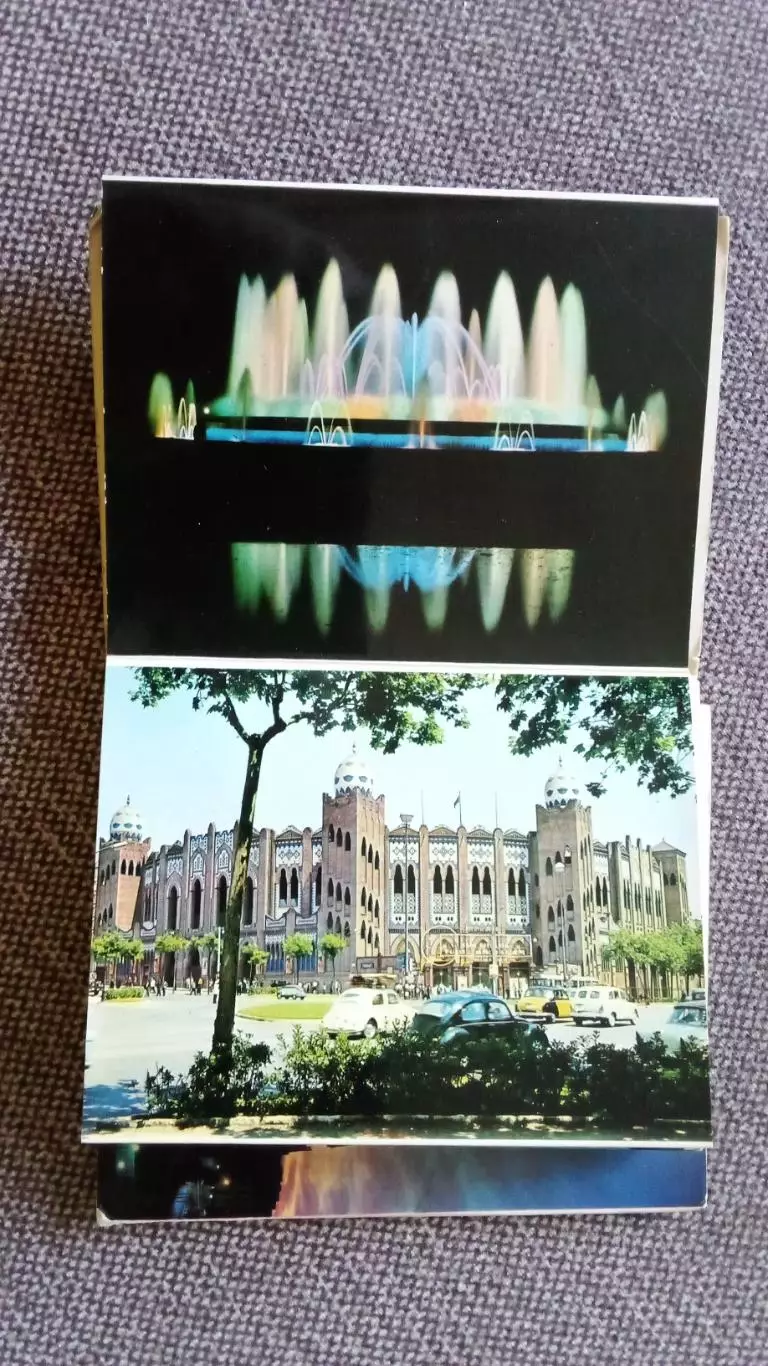 Испания (Espana) - Барселона (Barcelona) полный набор - 18 открыток раскладушка 2