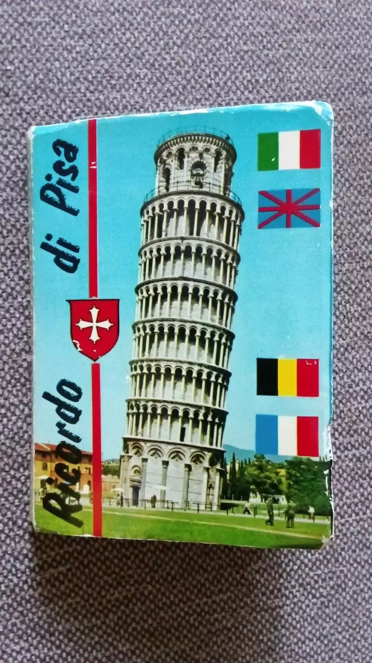 Италия ( Italy ) Пиза (Pisa) 70 - е годы , полный набор - 18 открыток