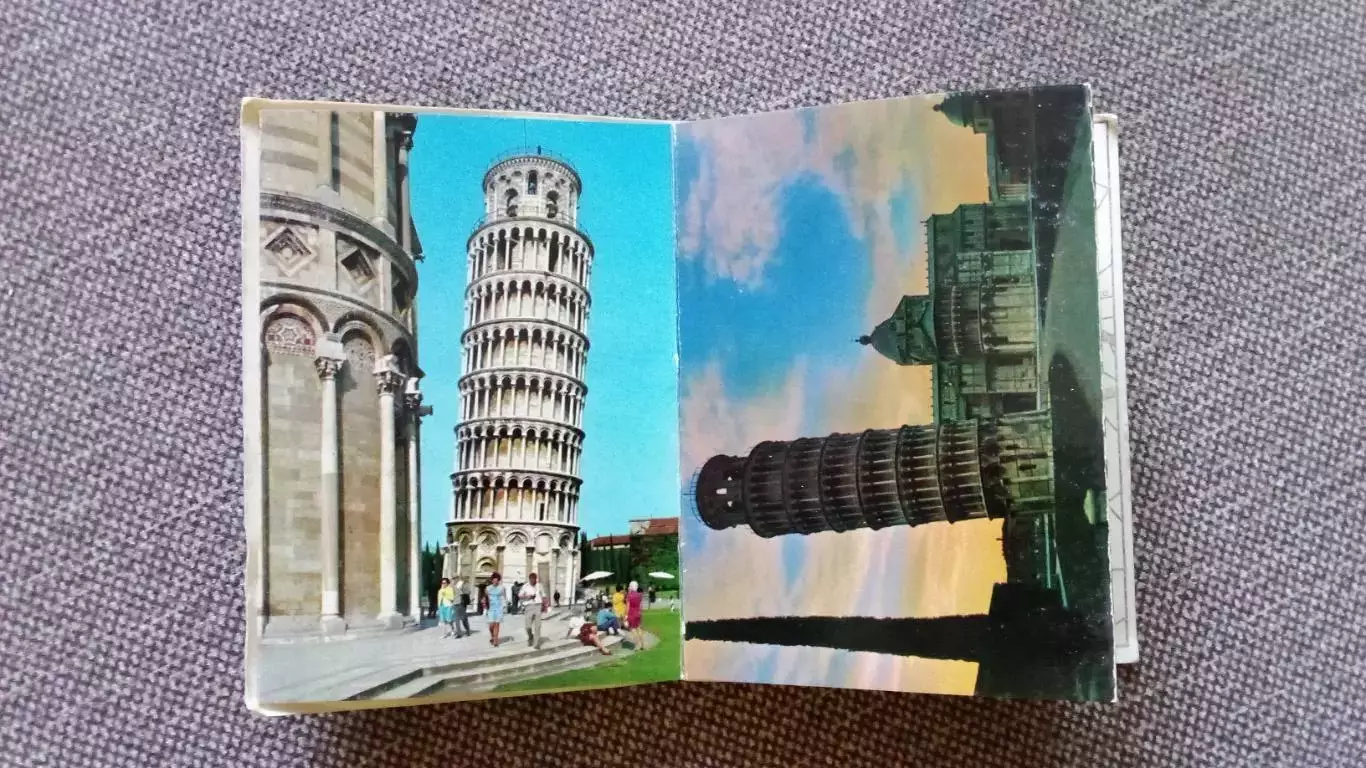 Италия ( Italy ) Пиза (Pisa) 70 - е годы , полный набор - 18 открыток 1