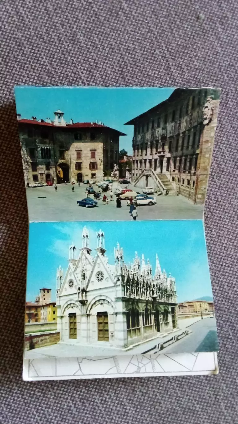 Италия ( Italy ) Пиза (Pisa) 70 - е годы , полный набор - 18 открыток 5