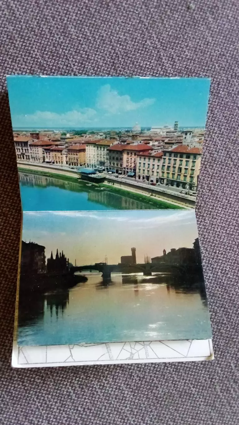 Италия ( Italy ) Пиза (Pisa) 70 - е годы , полный набор - 18 открыток 6