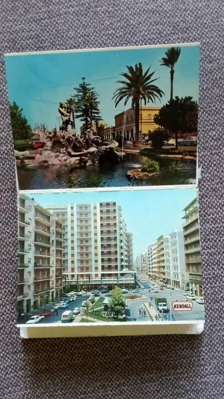 Италия ( Italy ) Катания (Catania) 70 - е годы полный набор - 18 открыток 4