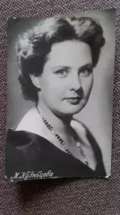 Актеры и актрисы кино и театра СССР : Марина Кузнецова 1957 г. Артисты СССР