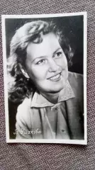 Актеры и актрисы кино и театра СССР : Валентина Ушакова 1959 г. Артисты СССР