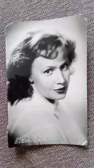 Актеры и актрисы кино и театра СССР : Елена Максимова 1957 г. Артисты СССР