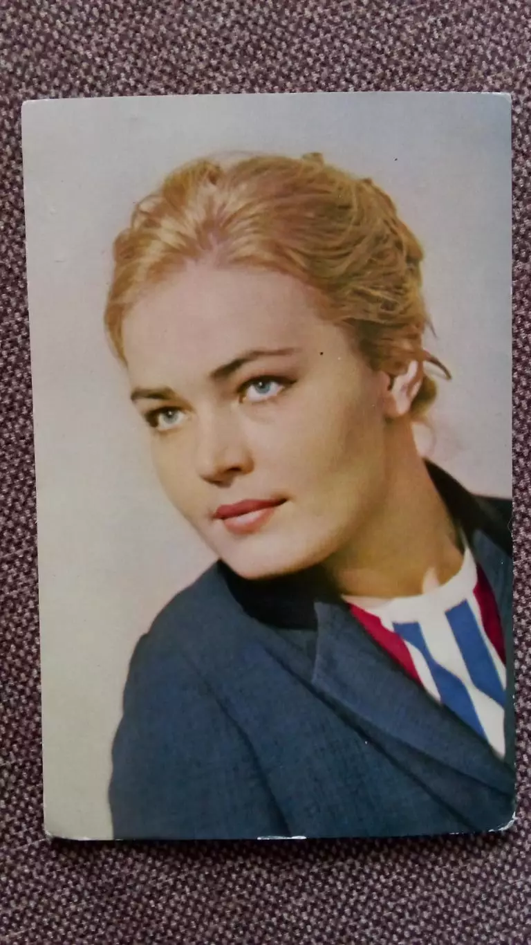 Актеры и актрисы кино и театра СССР : Людмила Чурсина 1965 г. Артисты СССР