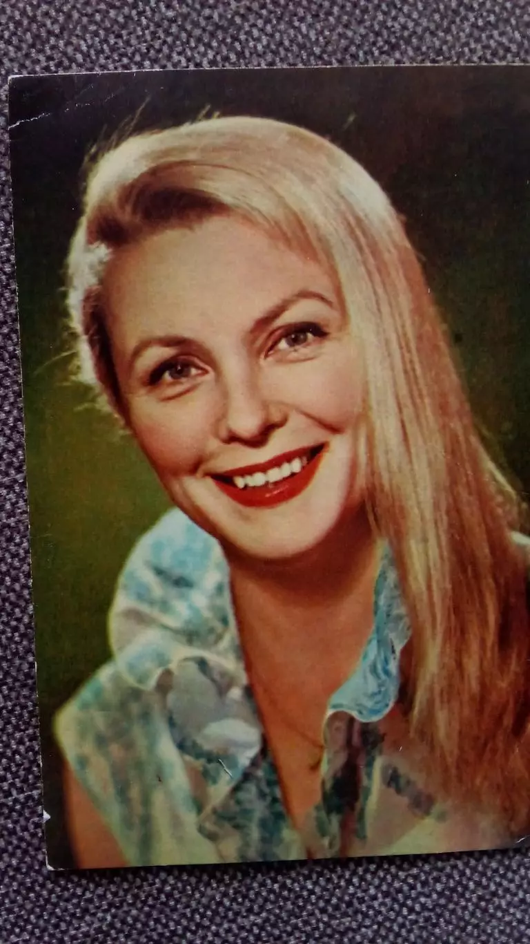 Артисты зарубежного кино и театра : Вия Артмане 1968 г. Артисты СССР