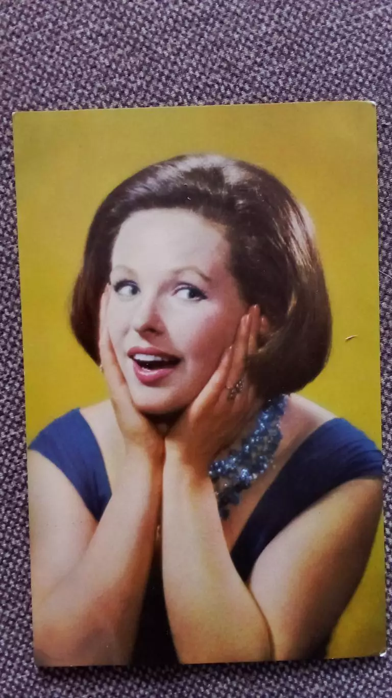 Артисты зарубежного кино и театра : Наталья Фатеева 1968 г. Артисты СССР