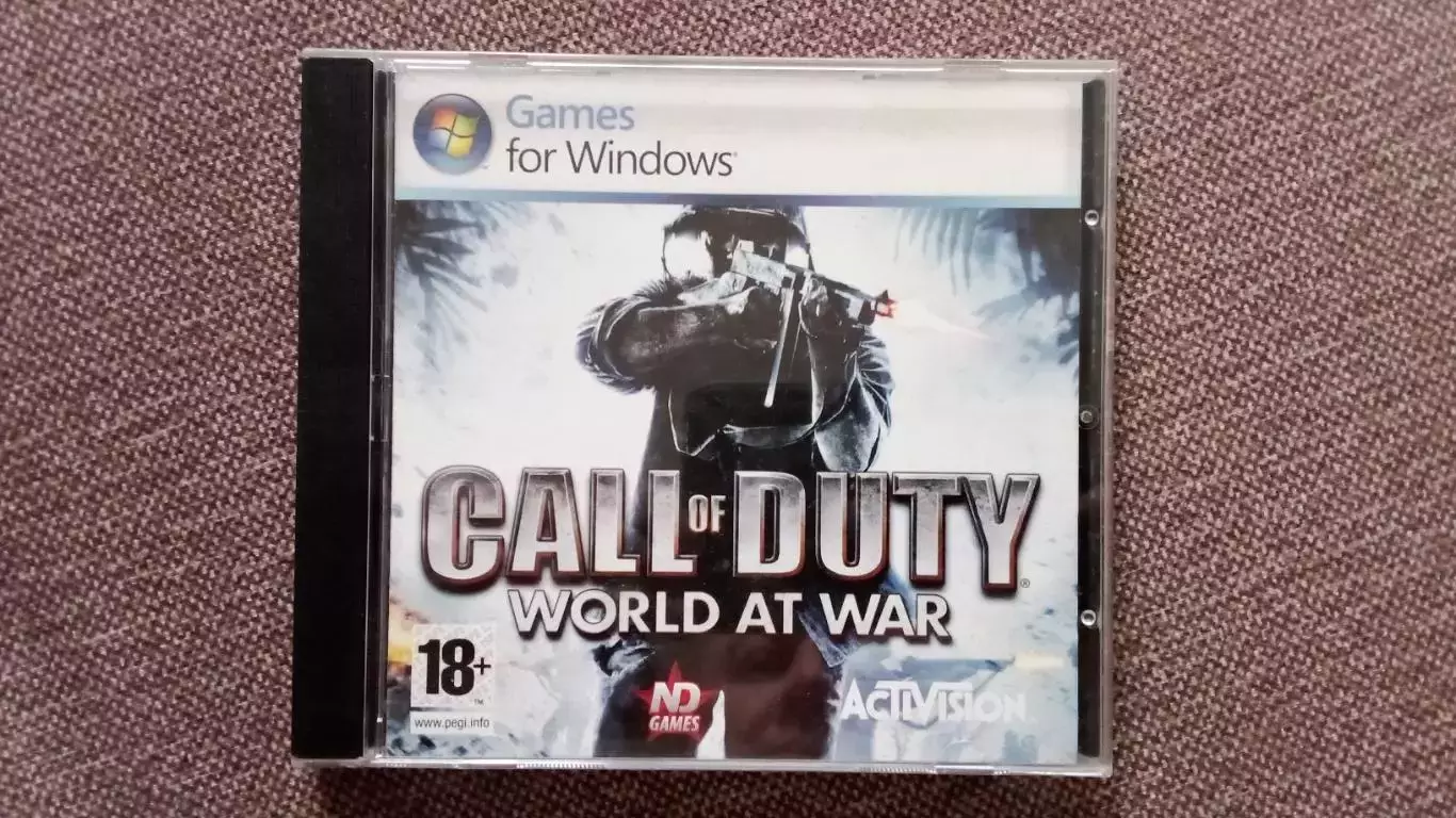 PC - DVD Call of Duty - World at War ( лицензия )