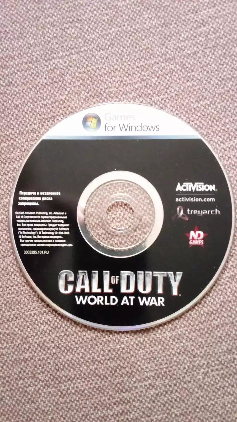 PC - DVD Call of Duty - World at War ( лицензия ) 5