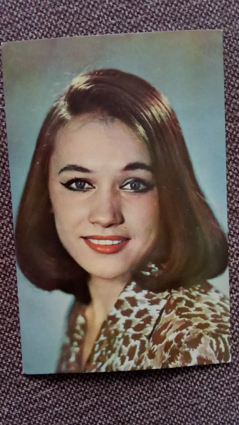 Актеры и актрисы кино и театра СССР : Галина Яцкина 1968 г. Артисты СССР