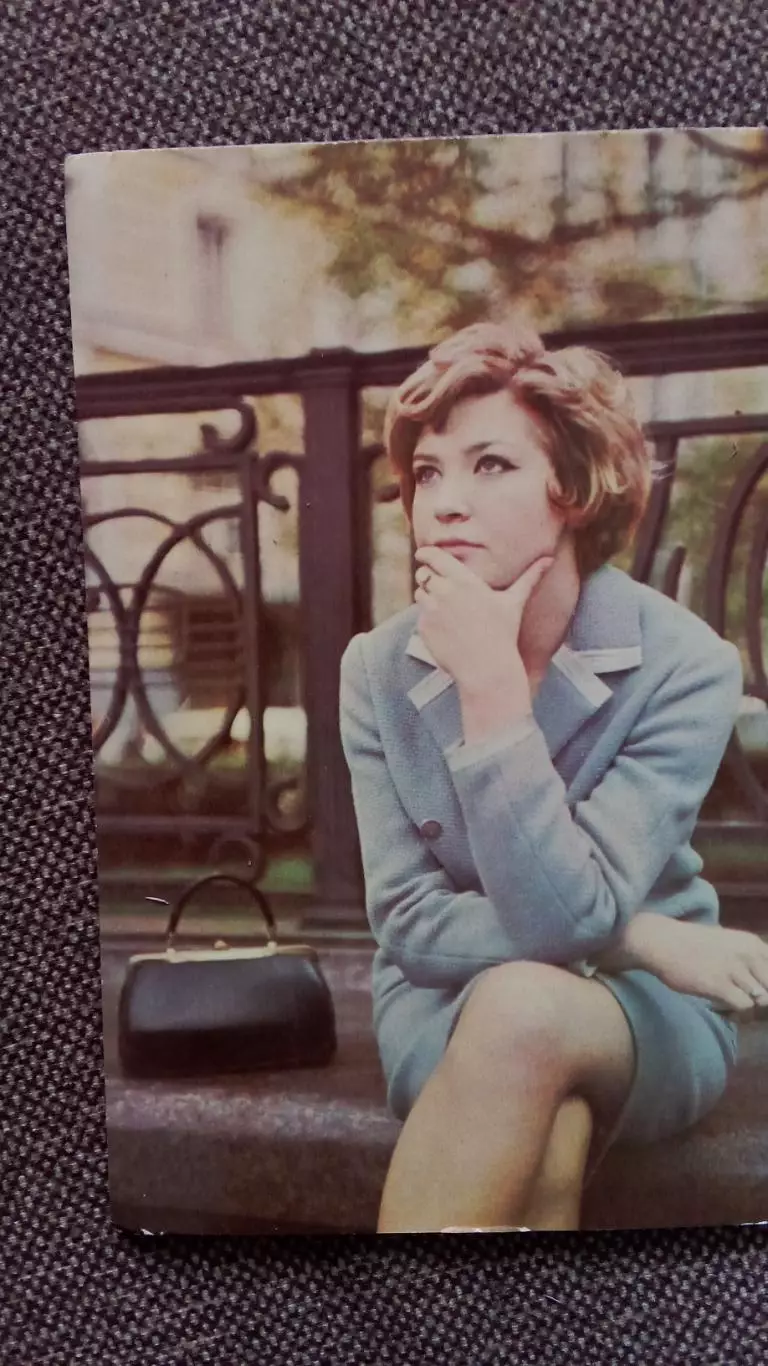 Актеры и актрисы кино и театра СССР : Людмила Максакова 1969 г. Артисты СССР