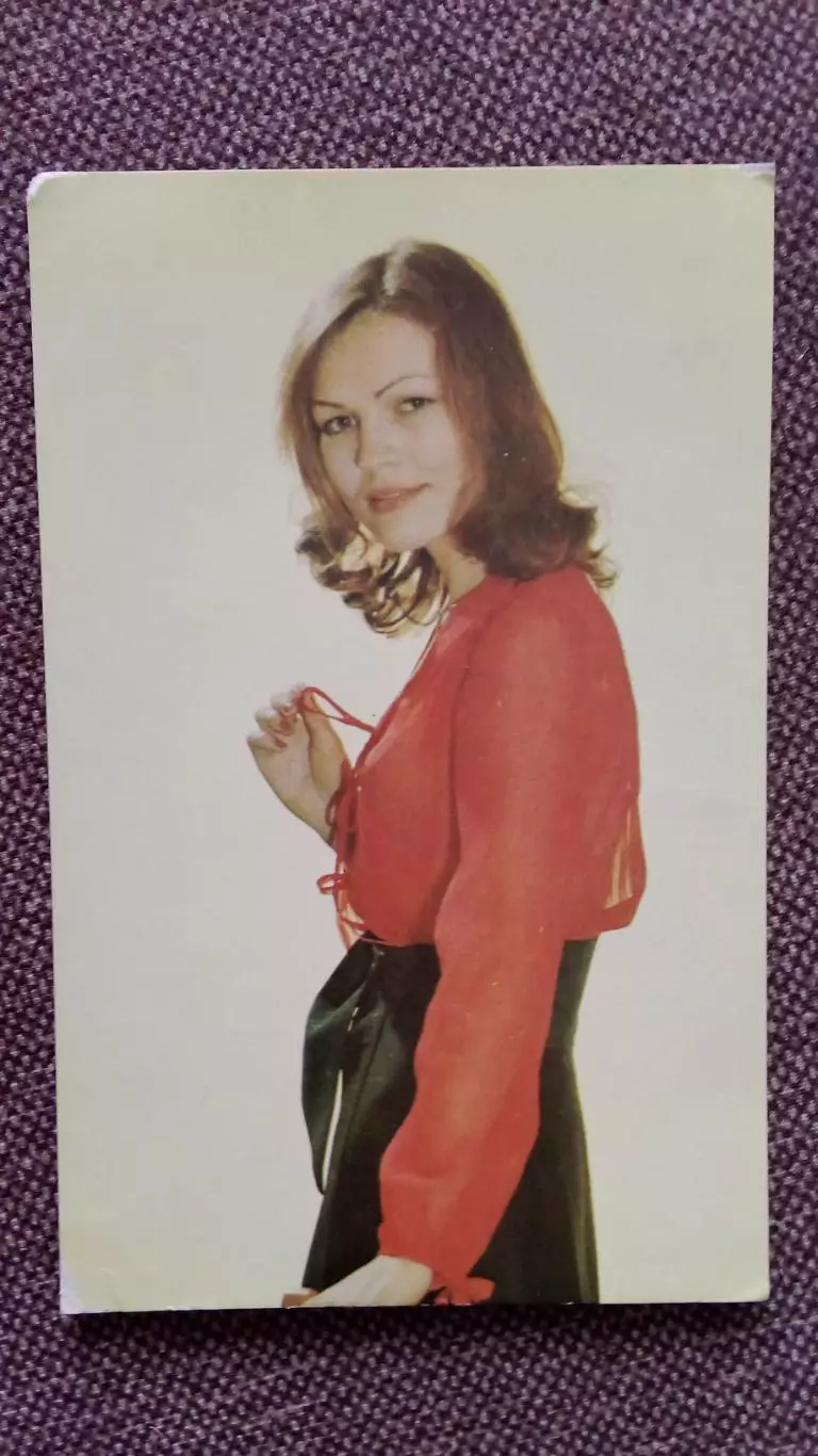 Актеры и актрисы кино и театра СССР : Ольга Прохорова 1974 г. Артисты СССР