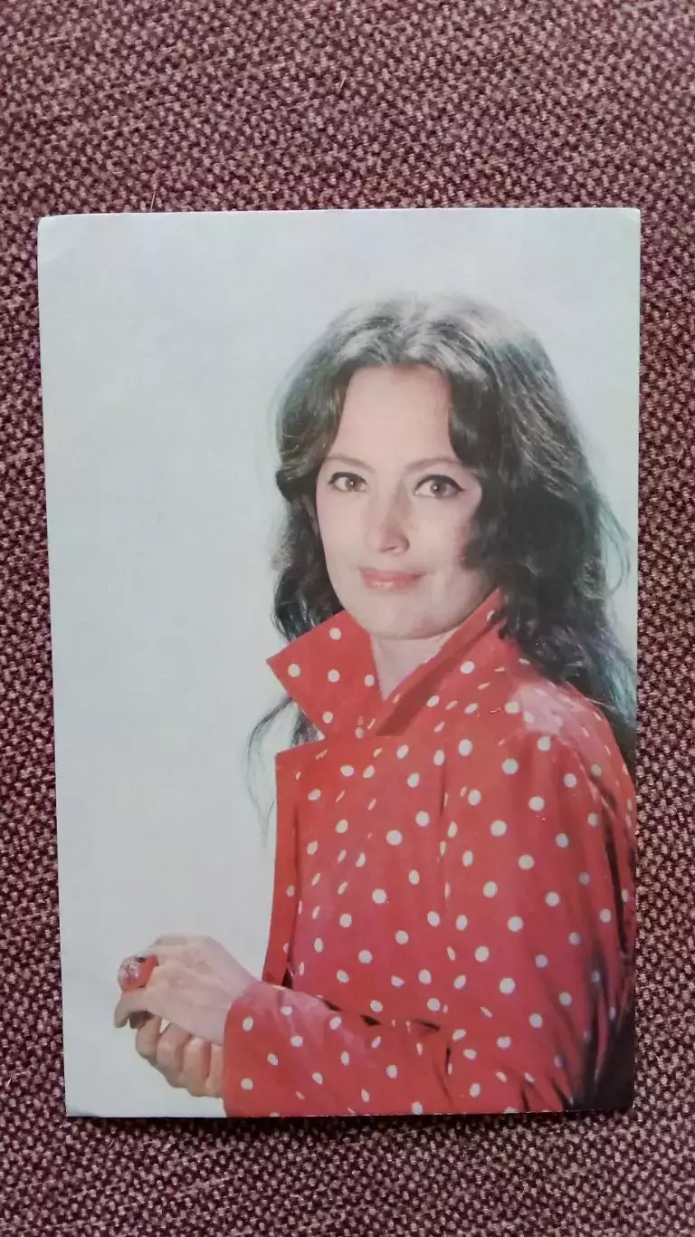 Актеры и актрисы кино и театра СССР : Ариадна Шенгелая 1974 г. Артисты СССР