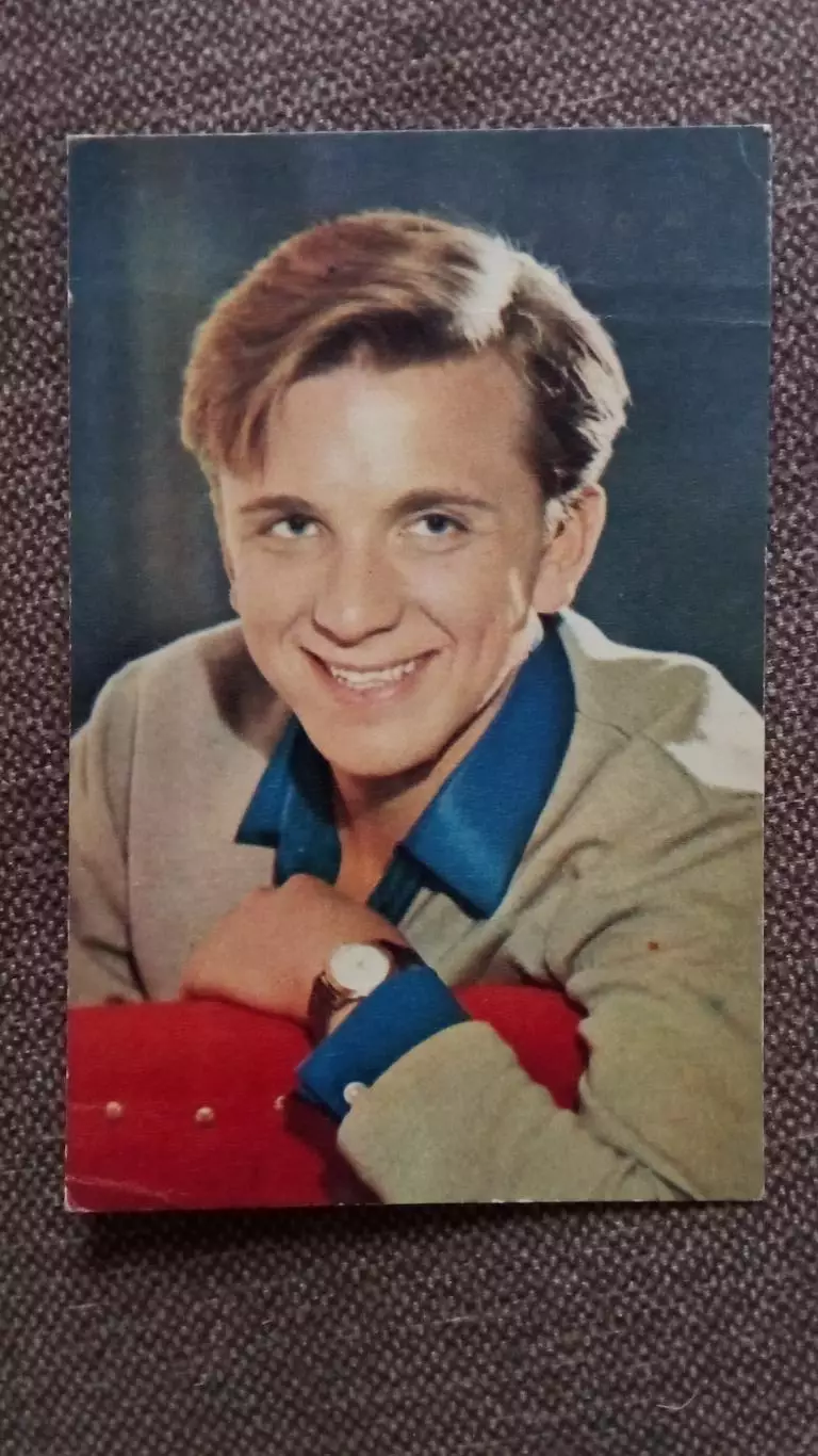 Актеры и актрисы кино и театра СССР : Евгений Стеблов 1968 г. Артисты СССР