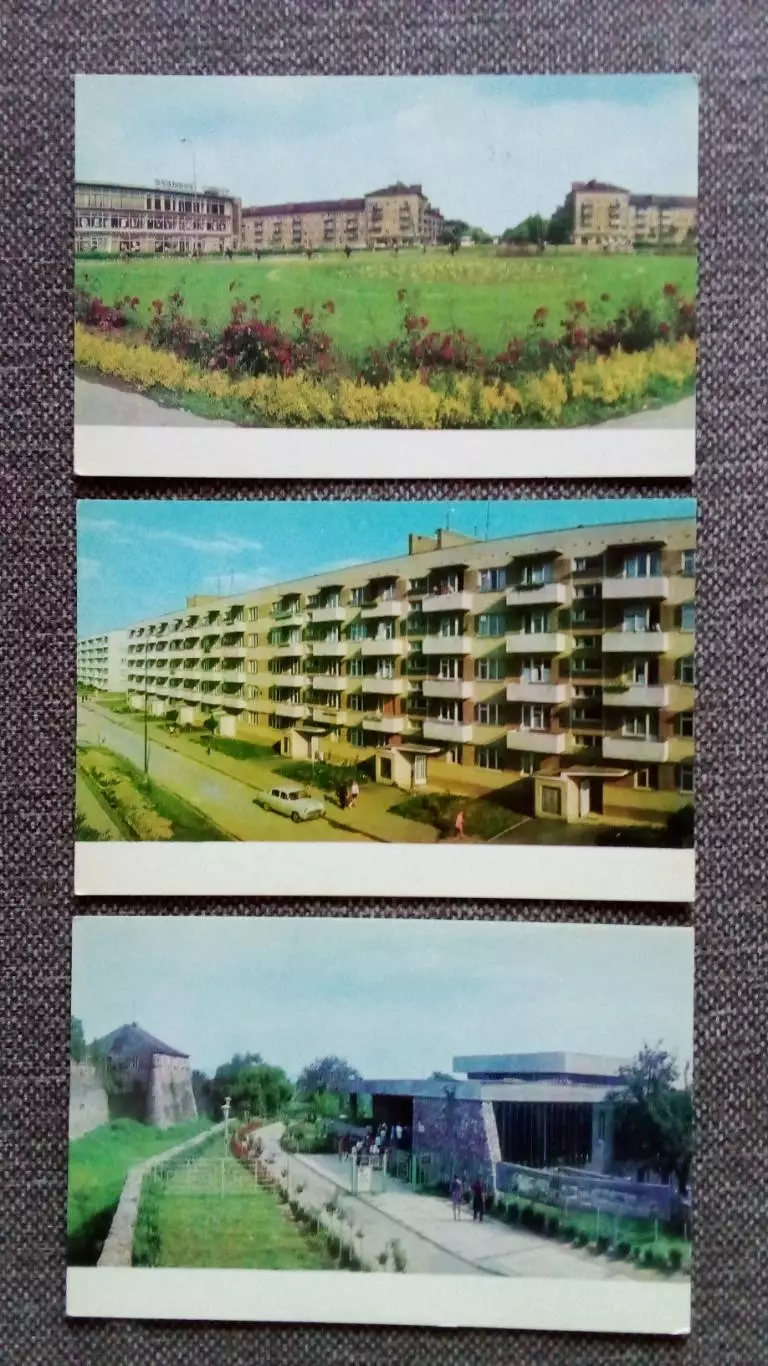 Города СССР : Ужгород (Украина) 1978 г. полный набор - 10 открыток (чистые) 4