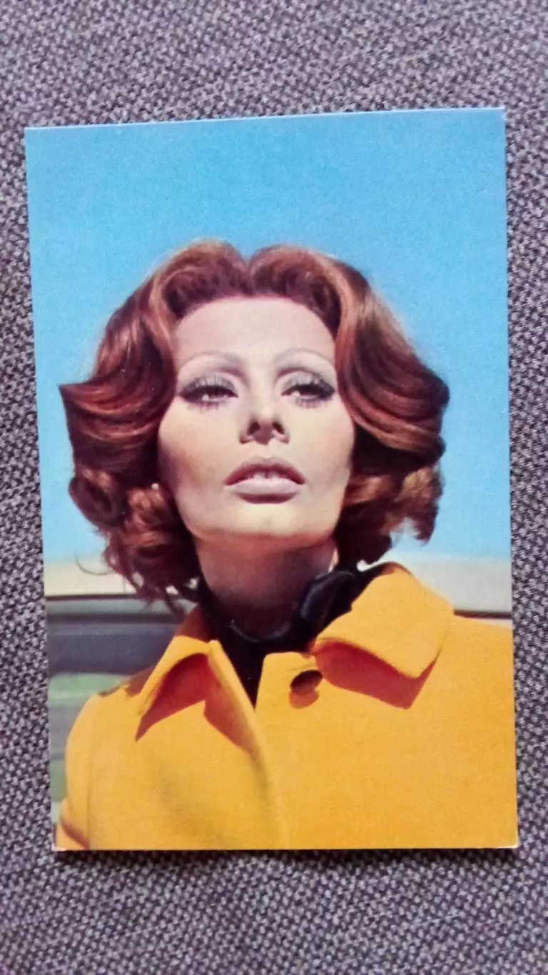 Актеры и актрисы кино и театра : Софи Лорен (Италия) 1975 г. Артисты