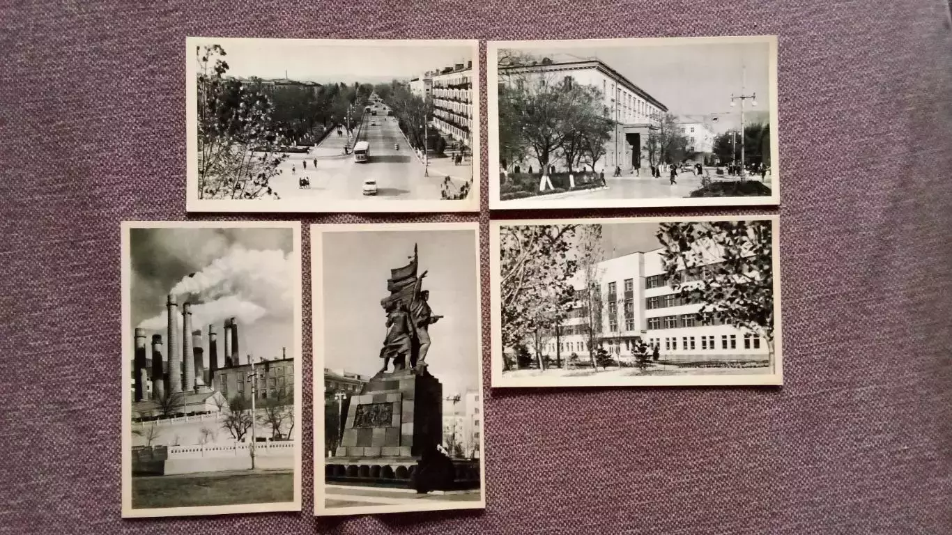 Города СССР : Новороссийск 1966 г. набор из 19 открыток (чистые , в идеале) 4