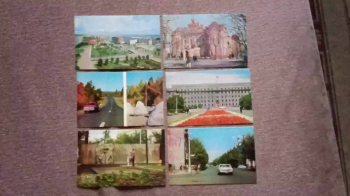 Города СССР : Иркутск 1975 г. полный набор - 18 открыток (чистые , в идеале) - 3