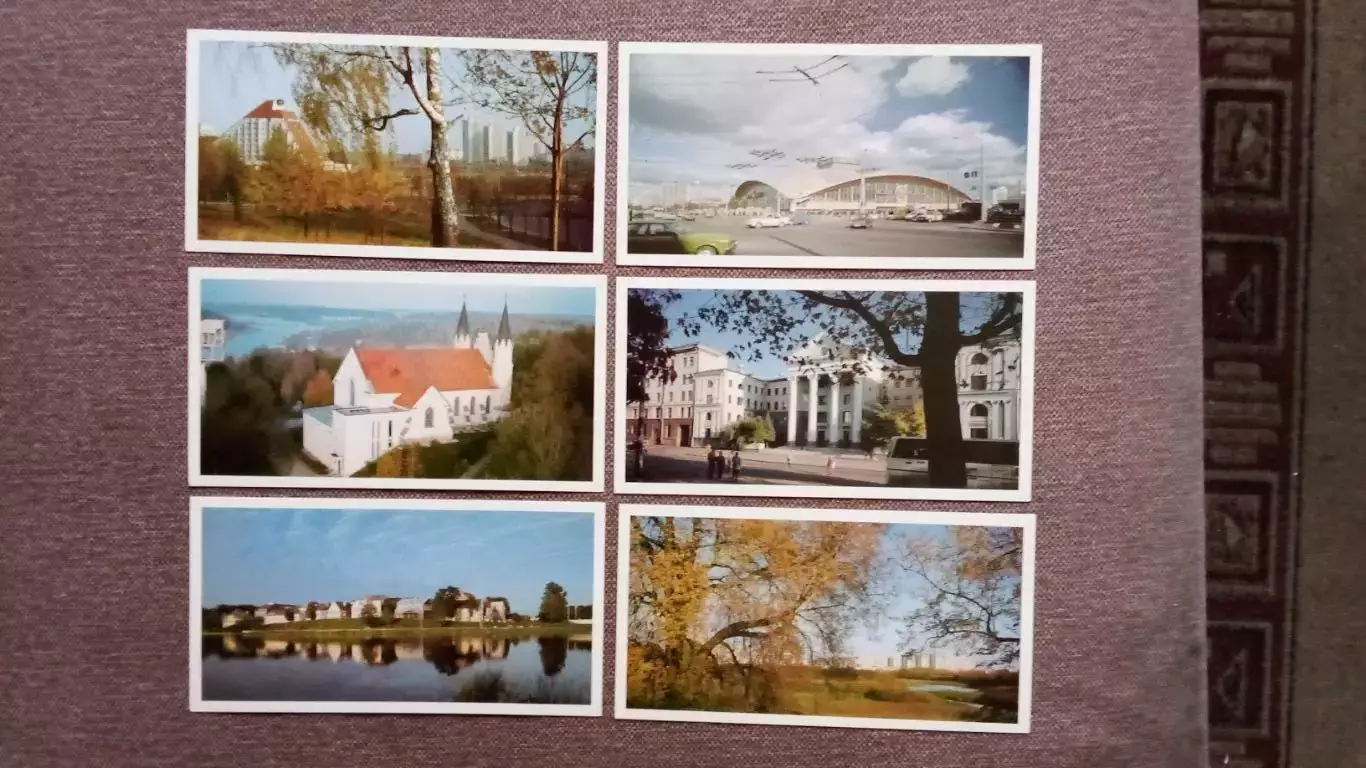 Города Европы : Минск (Беларусь) 2000 - е годы , полный набор - 18 открыток 4