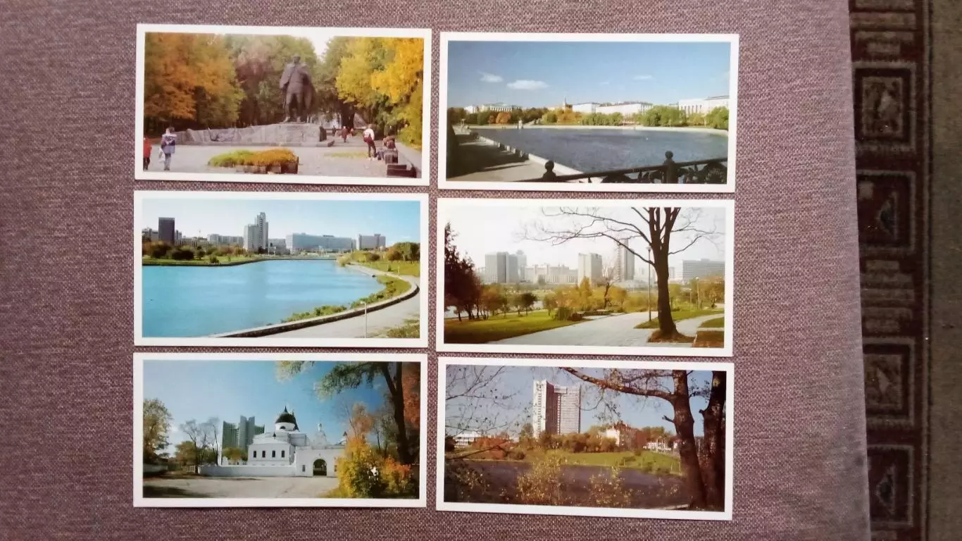 Города Европы : Минск (Беларусь) 2000 - е годы , полный набор - 18 открыток 5