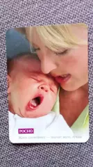 Карманный календарик : Страхование детей 2001 г. Мама с ребенком (Ребенок Дети)