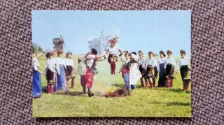 Карманный календарик : Ансамбль Веселка Народные песни и танцы Украина 1990 г.