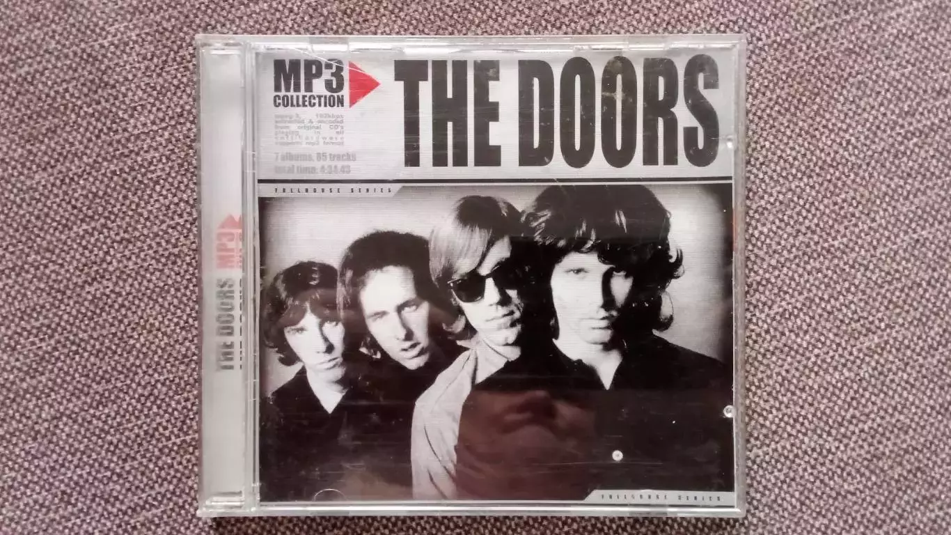 MP - 3 CD группаDoors7 альбомов (1967 - 1978 гг.) Rock Jim Morrison