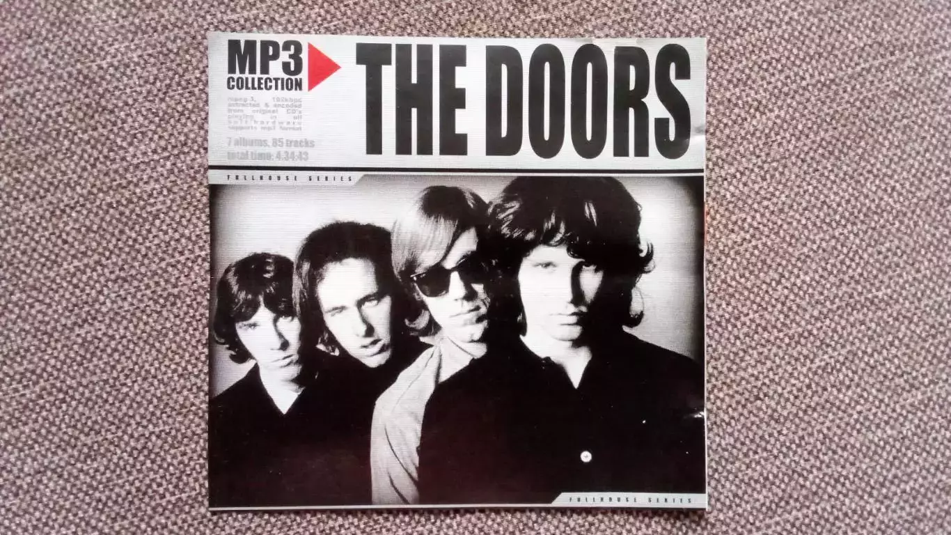 MP - 3 CD группаDoors7 альбомов (1967 - 1978 гг.) Rock Jim Morrison 1