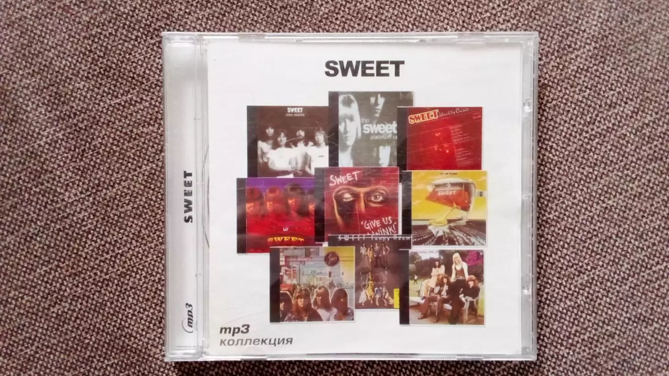 MP - 3 CD группаSweet 13 альбомов (1968 - 1995 гг.) новый Hard rock Рок