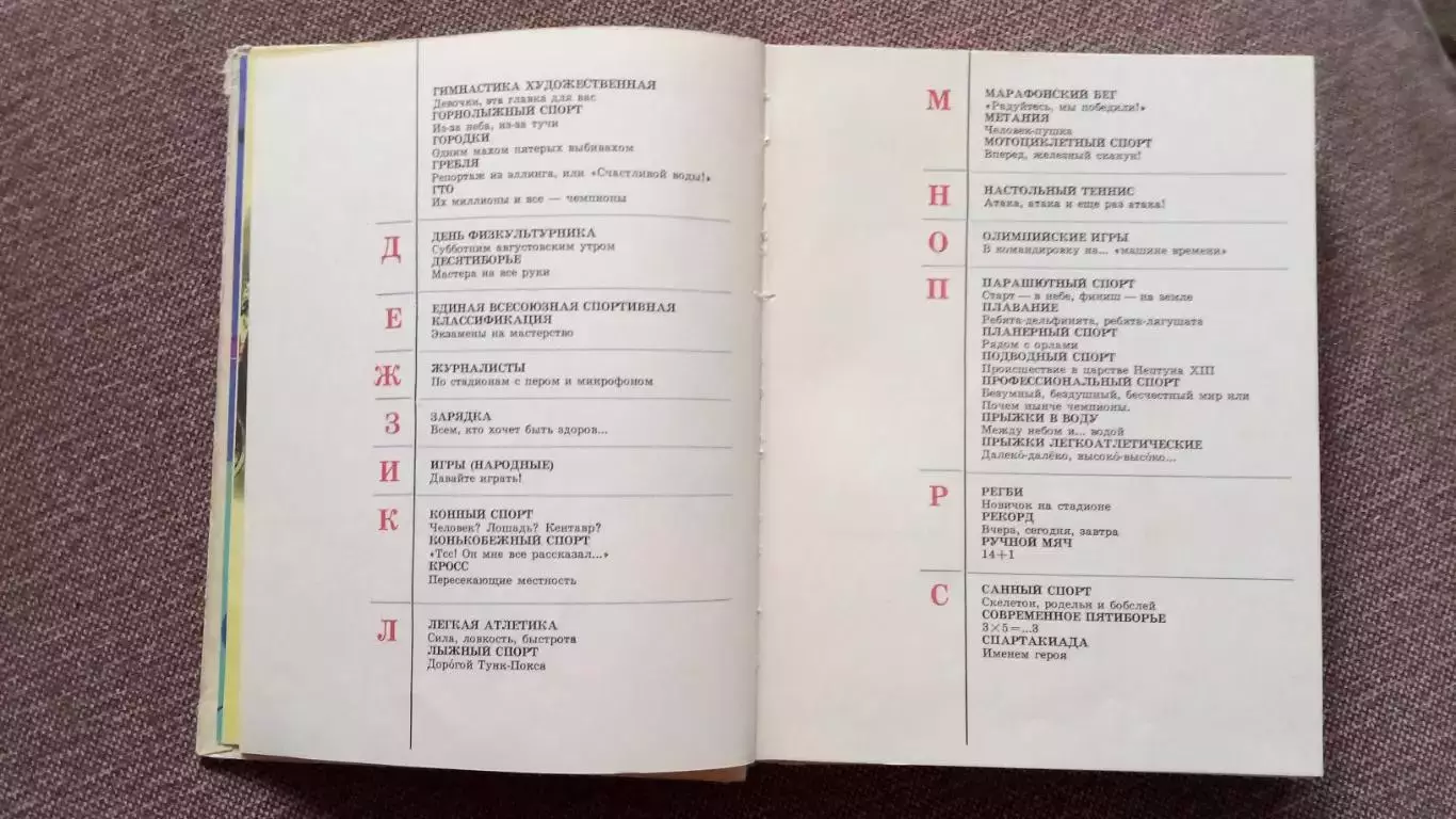 Г. Юрмин - По стране спорта от А до Я Издание 70 - х годов Спорт Энциклопедия 2