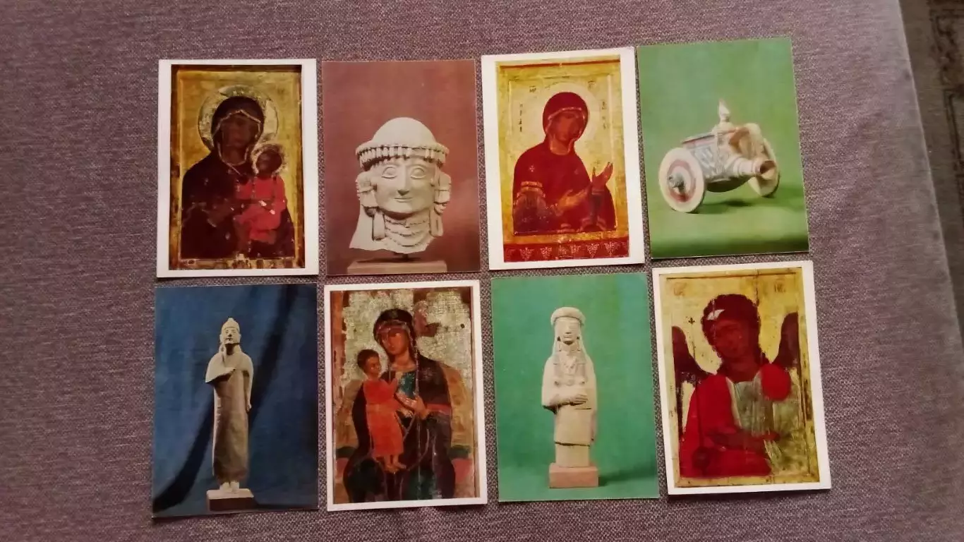 Сокровища Кипра 1973 г. полный набор - 24 открытки (чистые) РЕДКИЙ НАБОР 4