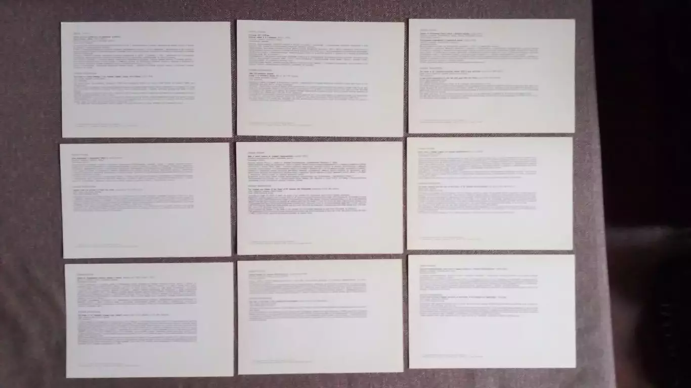 Ордена России 1991 г. полный набор - 18 крупноформатных открыток Фалеристика 6