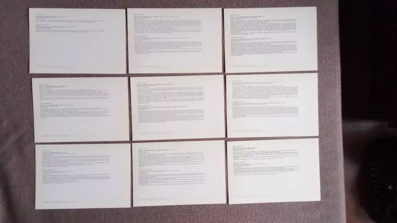 Ордена России 1991 г. полный набор - 18 крупноформатных открыток Фалеристика 7