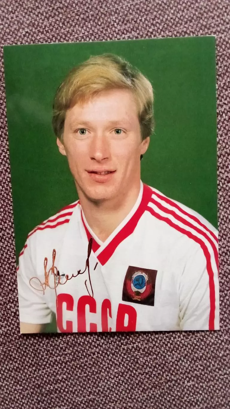 Сборная СССР по футболу (Футбол) : Алексей Михайличенко ФК Динамо (Киев)