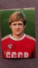 Сборная СССР по футболу (Футбол) : Владимир Бессонов ФК Динамо (Киев) автограф