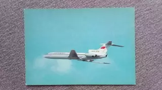 Самолет ТУ - 154 (80 - е годы) Авиация Транспорт Аэрофлот