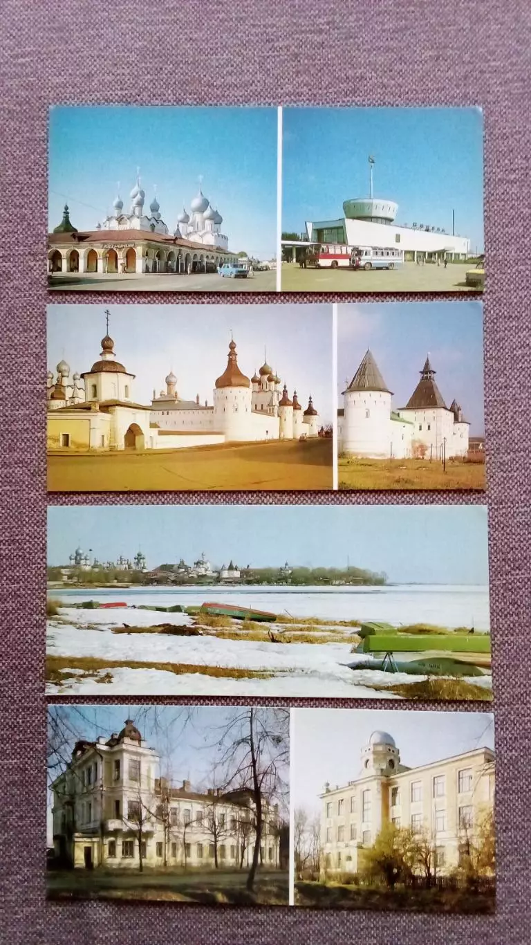 Города СССР : Ростов Великий 1988 г. полный набор - 17 открыток (чистые) 3