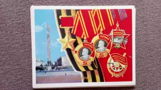 Города СССР : Ленинград 1978 г. полный набор - 15 крупноформатных открыток