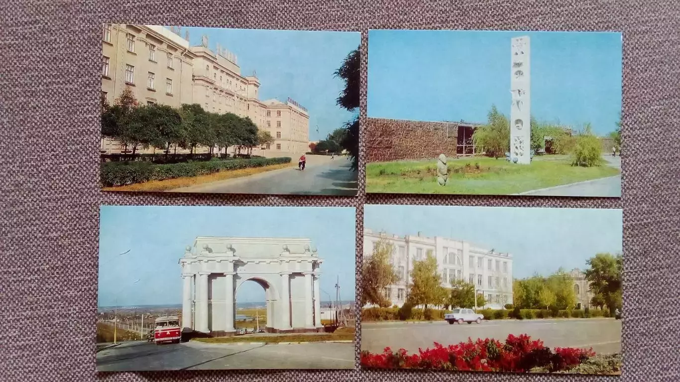 Города СССР : Новочеркасск (Ростовская область) 1977 г. полный набор 16 открыток 3