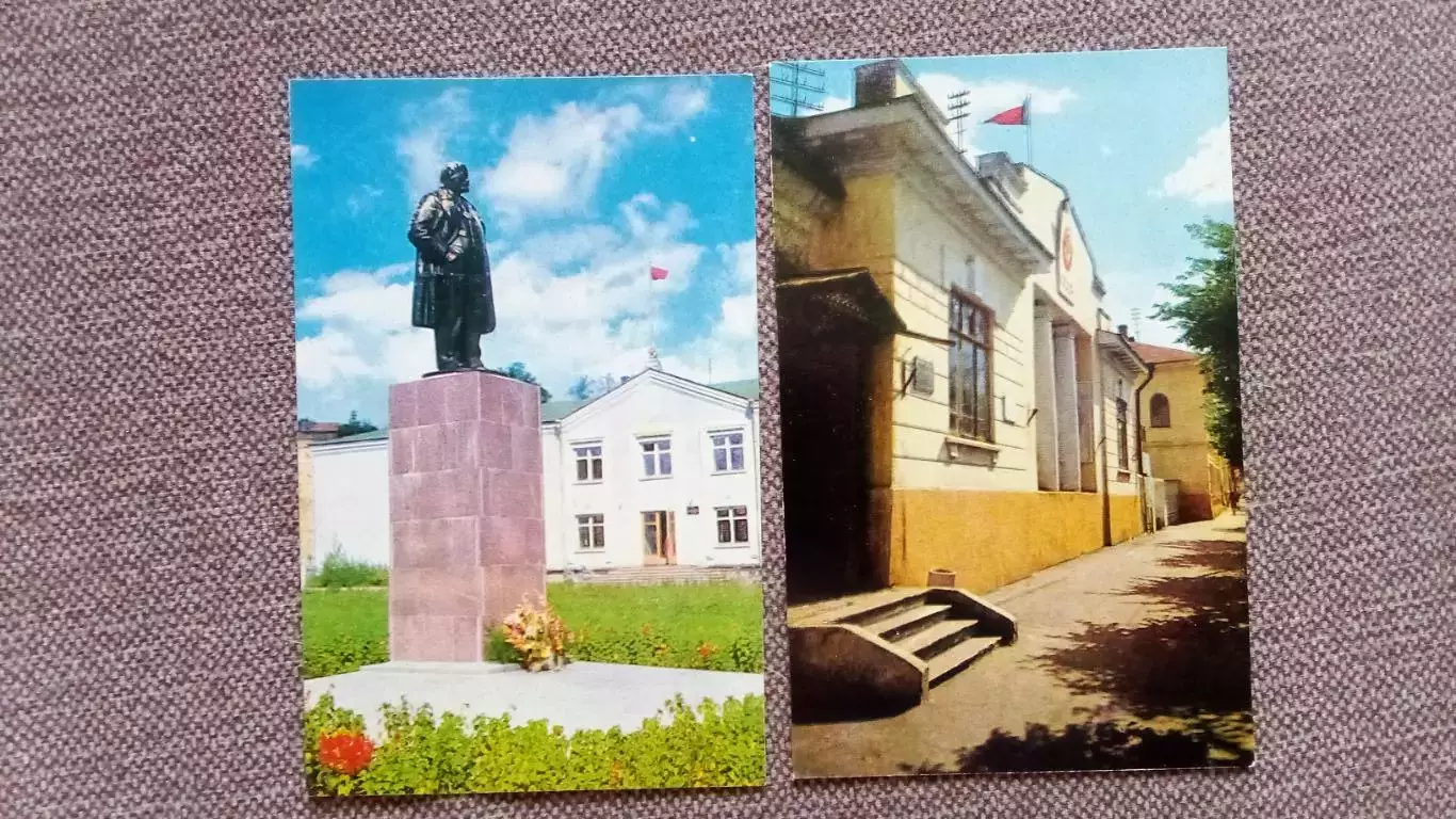 Города СССР : Юрьевец (Ивановская область) 1975 г. полный набор - 8 открыток 4