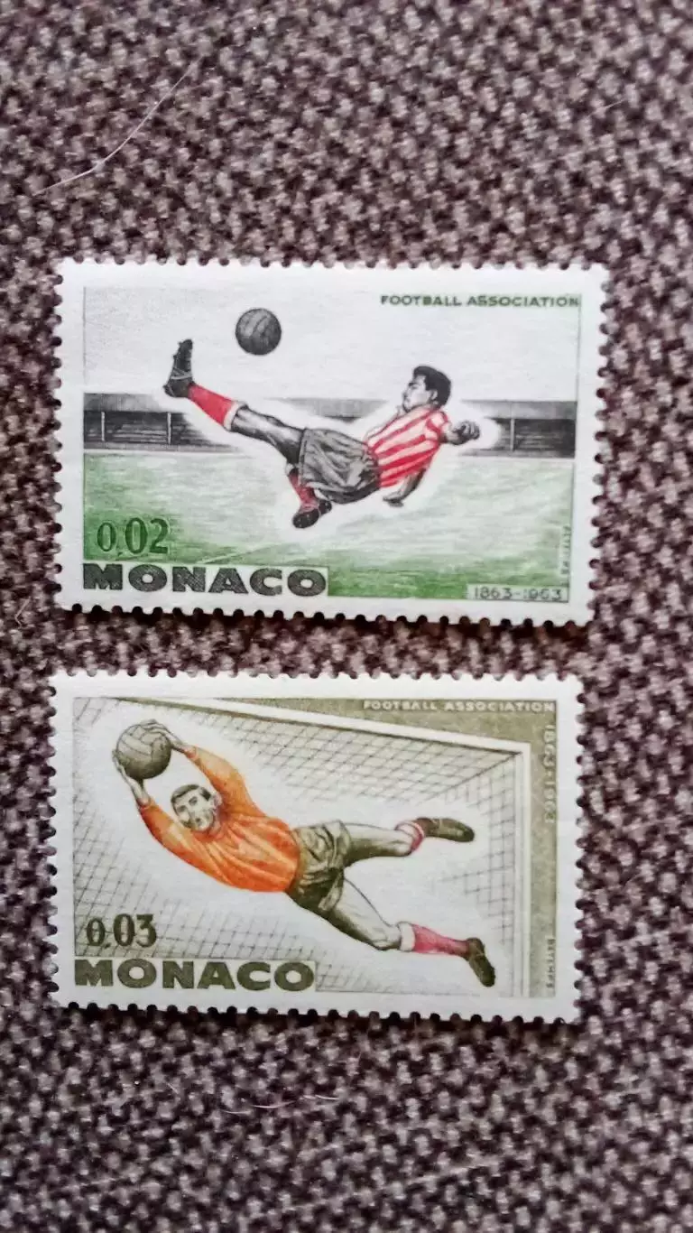 Монако 1963 г. MNH ** футбол спорт